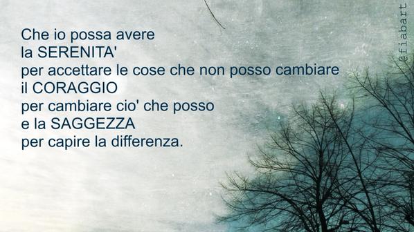 Marisa Forzani serenità coraggio e saggezza